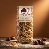 Fusilli con Farina di Castagne trafilati al bronzo